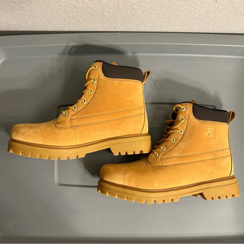 Fila Men’s Suede Lightweight Waterproof Boots For All Seasons